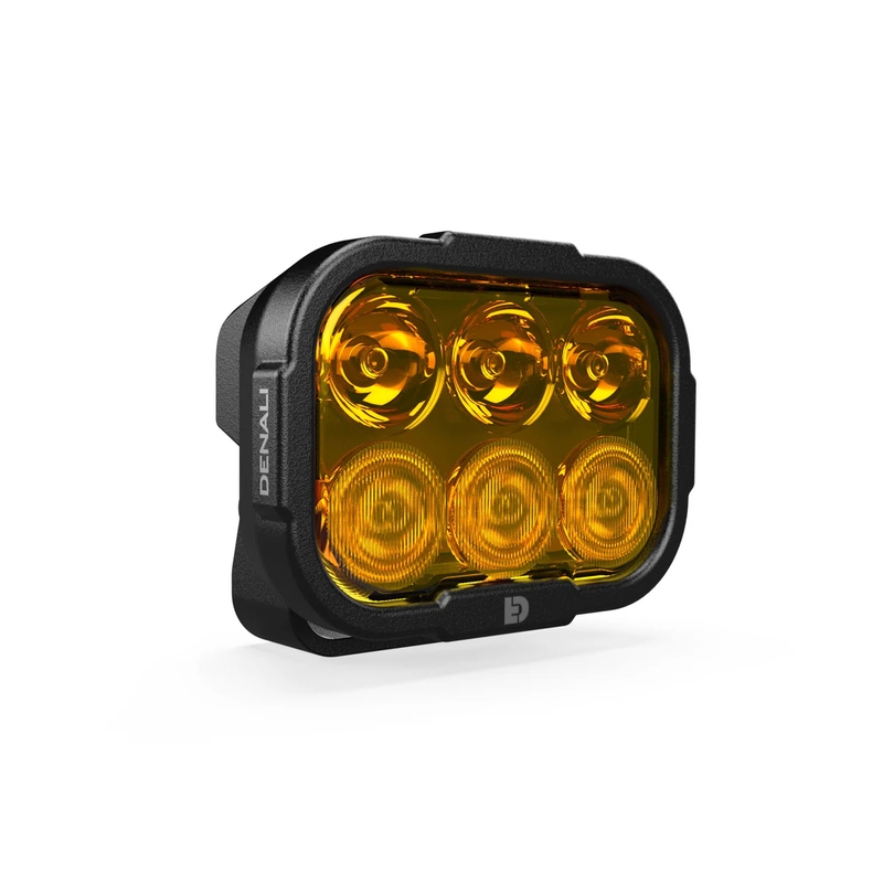 Luz de carretera DENALI DL6 Hybrid Driving - Lente ámbar - motoscamaralweb.com Luz de carretera DENALI DL6 Hybrid Driving - Lente ámbar - motoscamaralweb.com