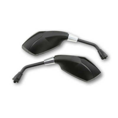 Retrovisor de manillar HIGHSIDER smart Ravenna - negro - motoscamaralweb.com