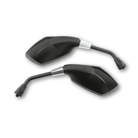 Retrovisor de manillar HIGHSIDER smart Ravenna - negro - motoscamaralweb.com