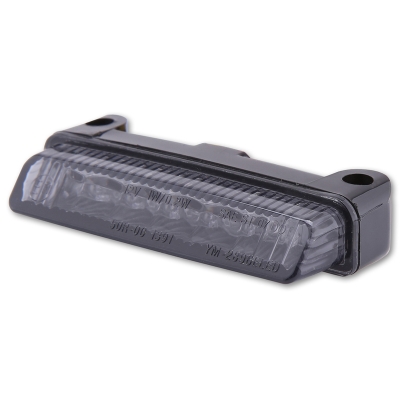 Piloto trasero LED HIGHSIDER smart Mini - cristal ahumado - homologado E - 1 pieza - motoscamaralweb.com