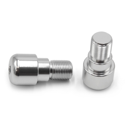 Juego contrapesos manillar V PARTS YAMAHA R6 plata - motoscamaralweb.com