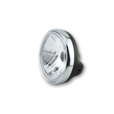 Faro delantero LTD HIGHSIDER smart - 7 inch - negro - 1 pieza - motoscamaralweb.com