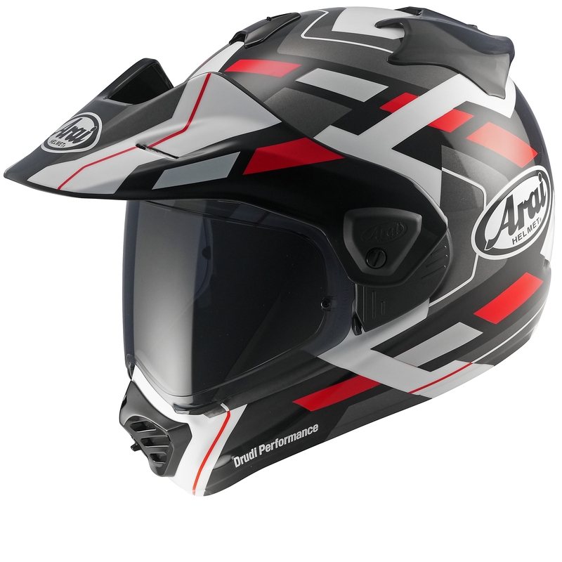 Casco ARAI TOUR-X5 Match - rojo - motoscamaralweb.com