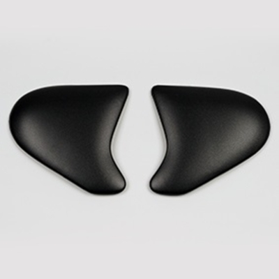 Cubiertas laterales ARAI (Sistema SuperAdSis ZF). Negro Mate (Modelos: