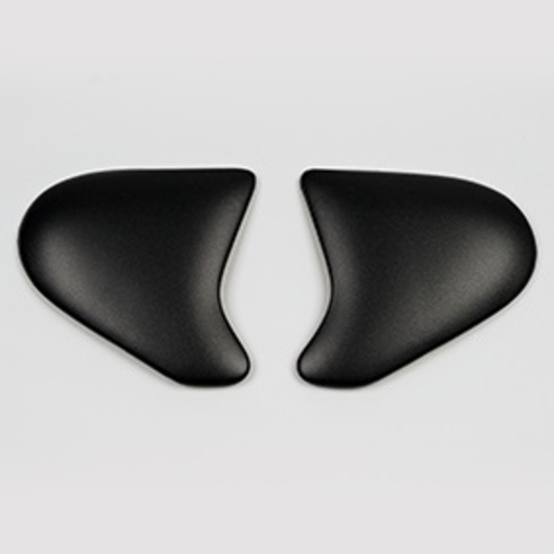 Cubiertas laterales ARAI (Sistema SuperAdSis ZF). Negro Mate (Modelos: