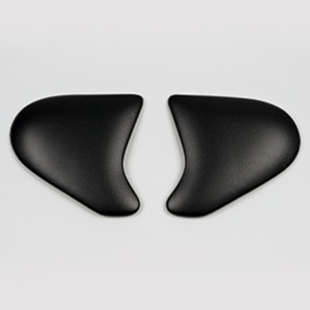 Cubiertas laterales ARAI (Sistema SuperAdSis ZF). Negro Mate (Modelos: