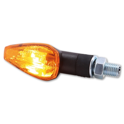 Intermitente HIGHSIDER smart Peak - cristal naranja - homologado E - par - motoscamaralweb.com