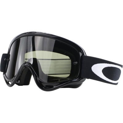 Gafas OAKLEY XS O-Frame MX - Jet Black / Lentes Dark Gray y Transparente - motoscamaralweb.com