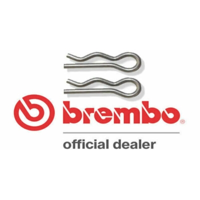 Pack de 20 clips BREMBO UPGRADE para bulón de pastilla de freno - motoscamaralweb.com