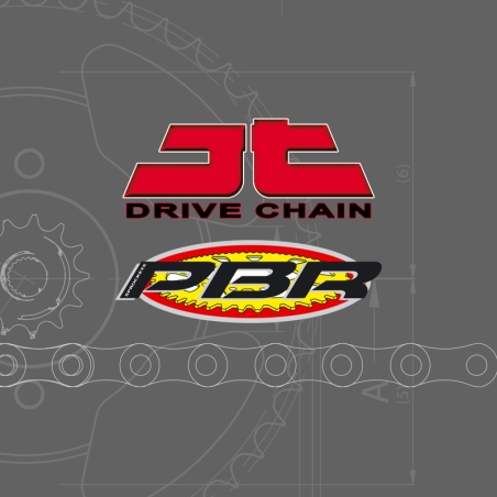 Kit de cadena JT 520X1R3 14/42 Standard - corona Standard - motoscamaralweb.com