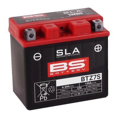 Batería BS BATTERY SLA BTZ7S (FA) - motoscamaralweb.com