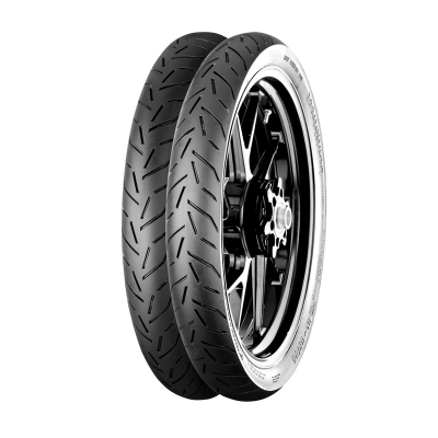 Neumático CONTINENTAL CONTISTREET 80/100-18 M/C 47P TL - motoscamaralweb.com