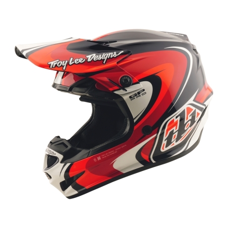 Casco TROY LEE DESIGNS GP Pro Crossover - Navy/Rojo - motoscamaralweb.com