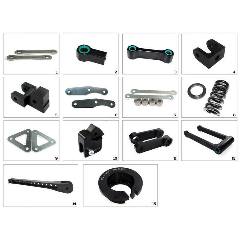 Kit de bajada TECNIUM -30mm - motoscamaralweb.com