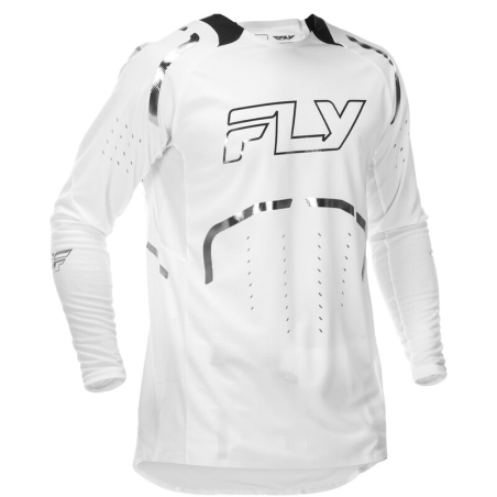 Camiseta FLY RACING Evolution DST Flash LE - blanco/plateado - motoscamaralweb.com