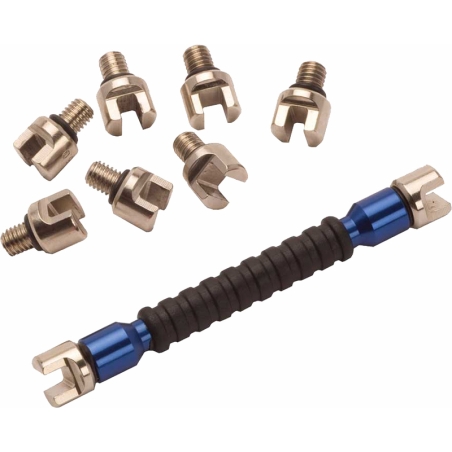 Llave de radios RFX Race con boquillas intercambiables - azul - motoscamaralweb.com