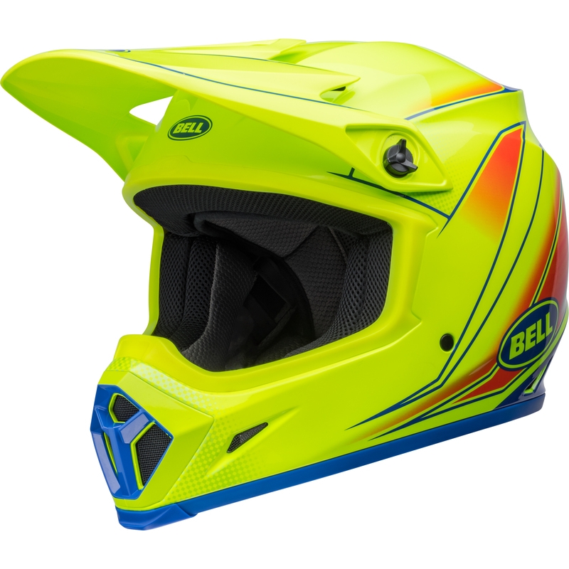 Casco BELL MX-9 Mips - Zone Gloss Retina Sear - motoscamaralweb.com