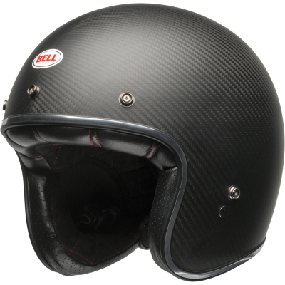 Casco BELL Custom 500 Carbon - Matte Black - motoscamaralweb.com