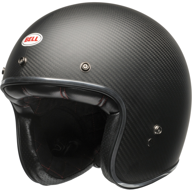 Casco BELL Custom 500 Carbon - Matte Black - motoscamaralweb.com