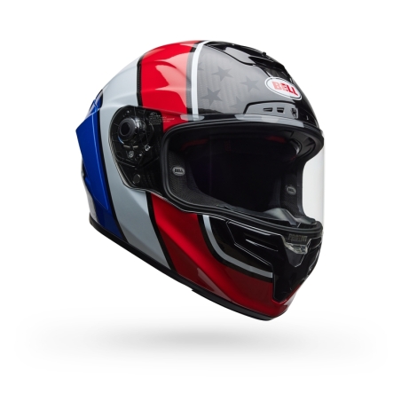 Casco BELL Race Star DLX Flex - RSD Old Glory Gloss - motoscamaralweb.com