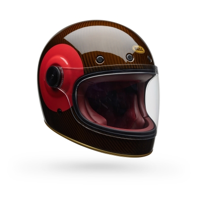 Casco BELL Bullitt GT Carbon - TT Gloss Red/Gold - motoscamaralweb.com