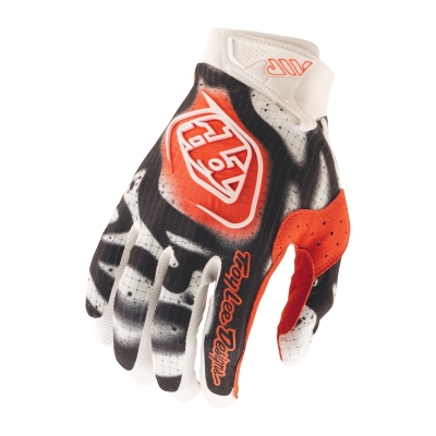 Guantes infantiles TROY LEE DESIGNS Air - Membrane White/Infra Red - motoscamaralweb.com