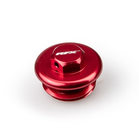 Tapón de cárter de aceite RFX Race - rojo - motoscamaralweb.com