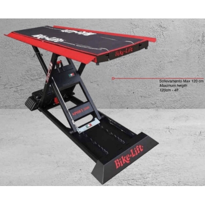 Elevador de taller Bike-Lift Sport Gate 500 eléctrico con mando manual - motoscamaralweb.com