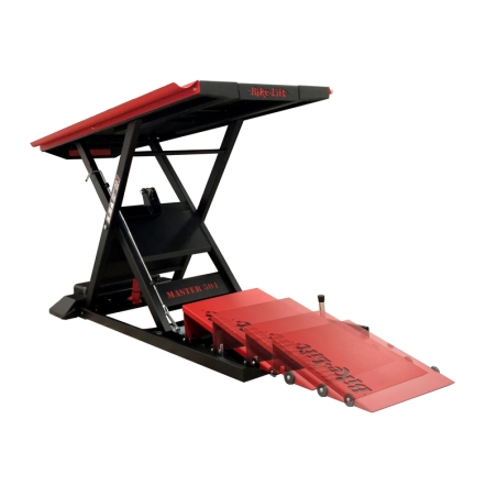 Elevador BIKE-LIFT Master 504 Negro/Rojo - MA504-003 - motoscamaralweb.com