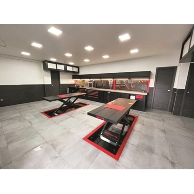 Elevador BIKE LIFT Racing 350 con bomba electrohidráulica para foso - R-003/F - motoscamaralweb.com