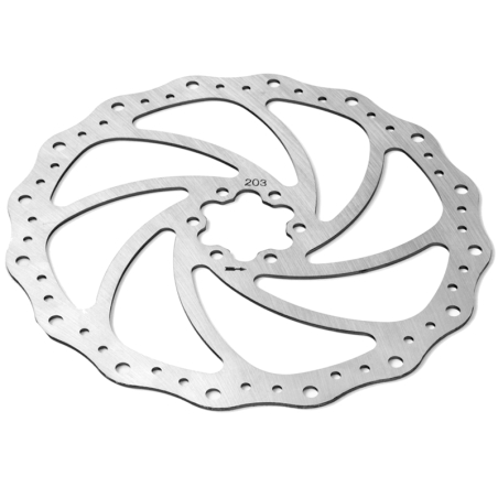 Disco freno bici wave Ø203 - motoscamaralweb.com