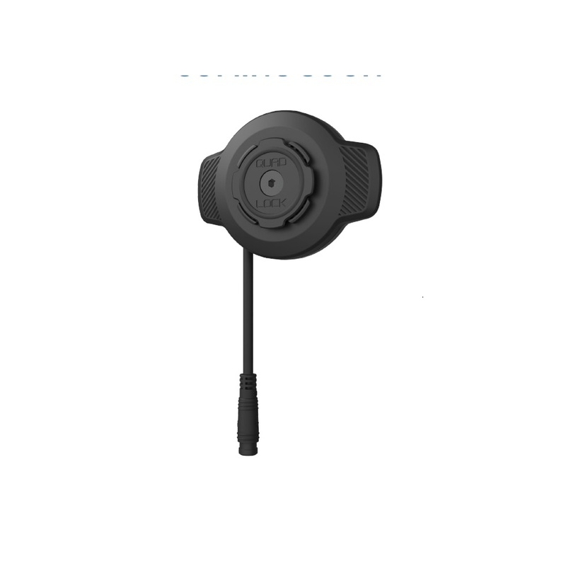 Base de carga rápida inalámbrica impermeable QUAD LOCK - motoscamaralweb.com