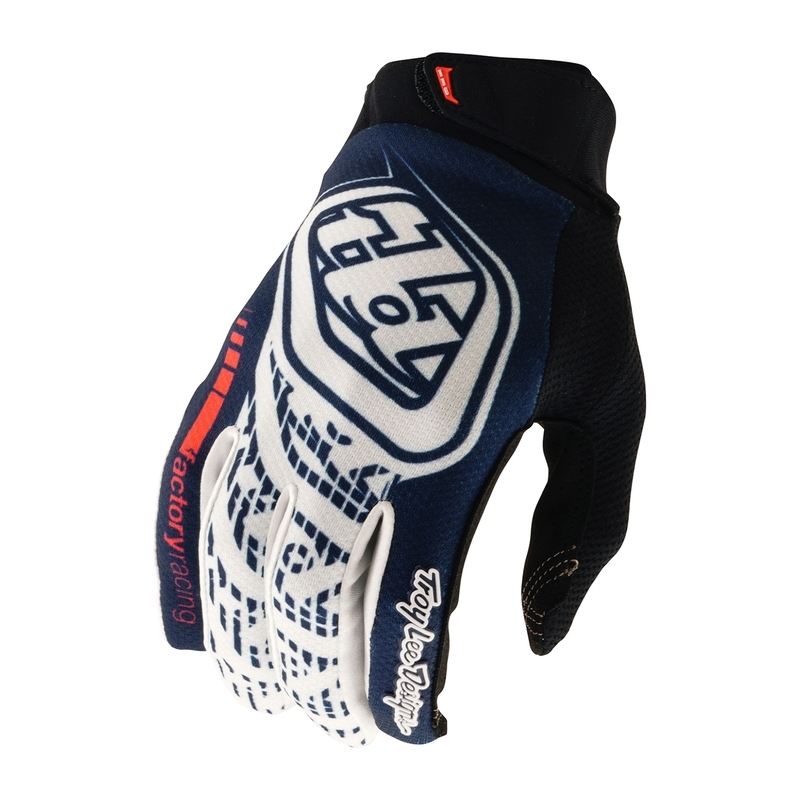 Guantes TROY LEE DESIGNS GP Pro - Frames blue/White - motoscamaralweb.com