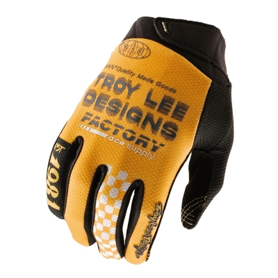 Guantes TROY LEE DESIGNS GP Pro - Factory Gold - motoscamaralweb.com