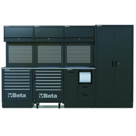 Combinación de mobiliario BETA para taller RSC50 2.0 con 445 herramientas - motoscamaralweb.com