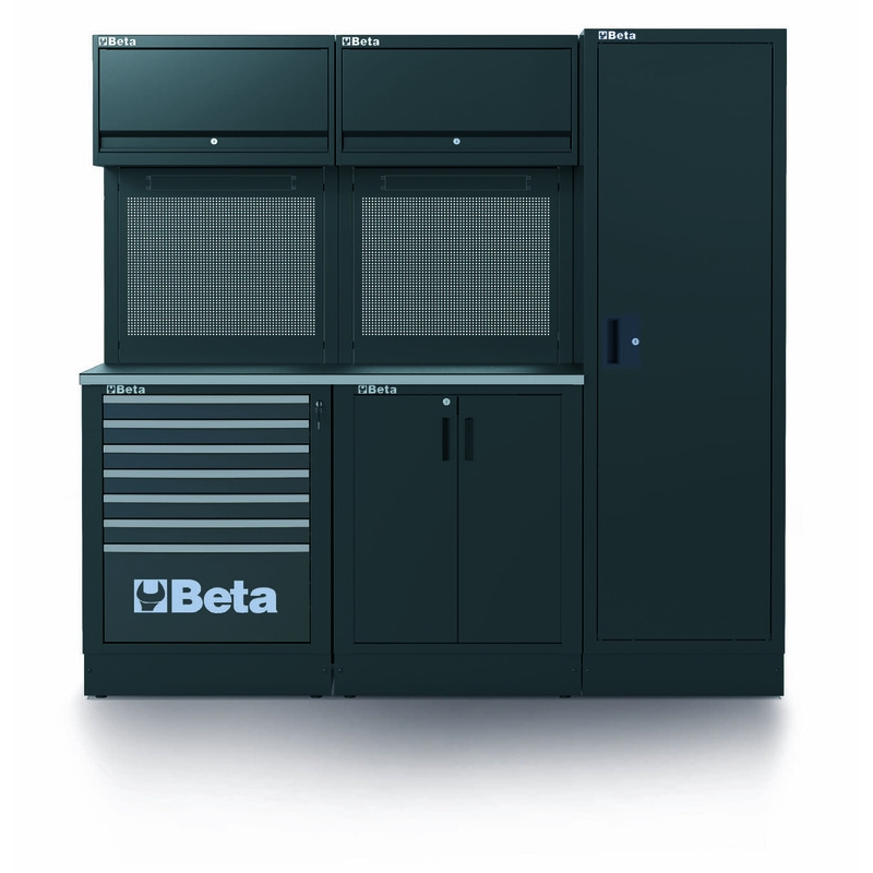 Combinación de mobiliario BETA para taller RSC50 2.0 con 223 herramientas - motoscamaralweb.com