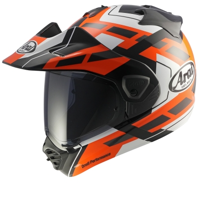 Casco ARAI TOUR-X5 Match - naranja - motoscamaralweb.com