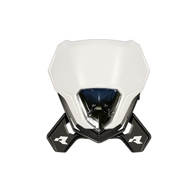 Careta con faro RACETECH V-FACE 2.0 LED - motoscamaralweb.com