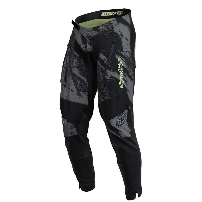 Pantalón TROY LEE DESIGNS Scout GP Pro Slab - Negro - motoscamaralweb.com