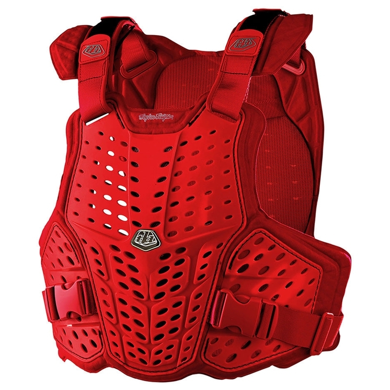 Peto TROY LEE DESIGNS Rockfight CE - Rojo - motoscamaralweb.com