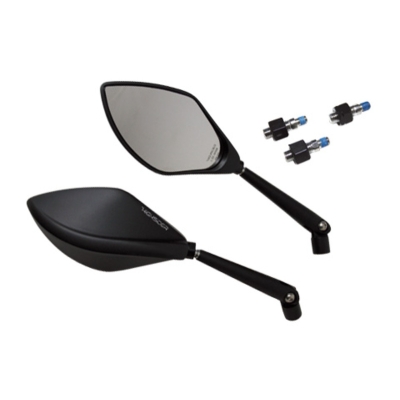Retrovisor de manillar HIGHSIDER pro Torezzo - negro - Pareja - motoscamaralweb.com