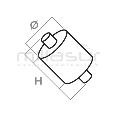 AMORTIGUADOR UNIVERSAL M-M / M6 x1 - motoscamaralweb.com