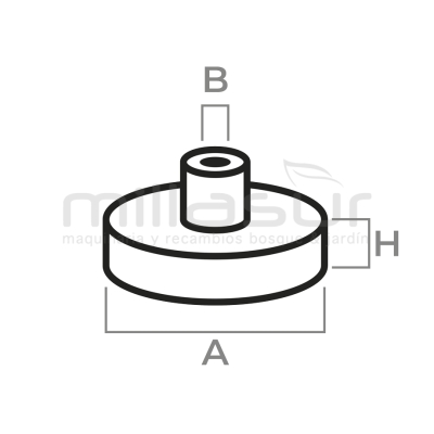 CAMPANA EMBRAGUE CON PIÑÓN CADENA ECHO CS302. CS315. CS330. CS351. CS360. CS361 - motoscamaralweb.com