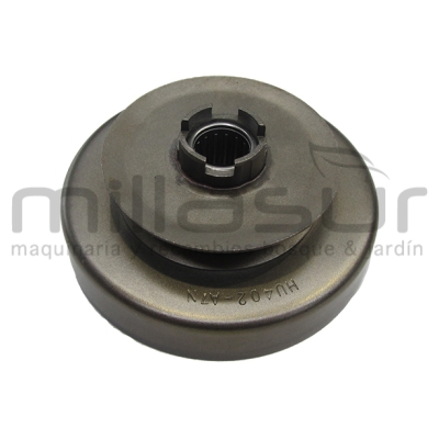 CAMPANA EMBRAGUE PIÑON FIJO 3/8 HUSQV. 65. 77. 160. 180. 263. 260 - motoscamaralweb.com