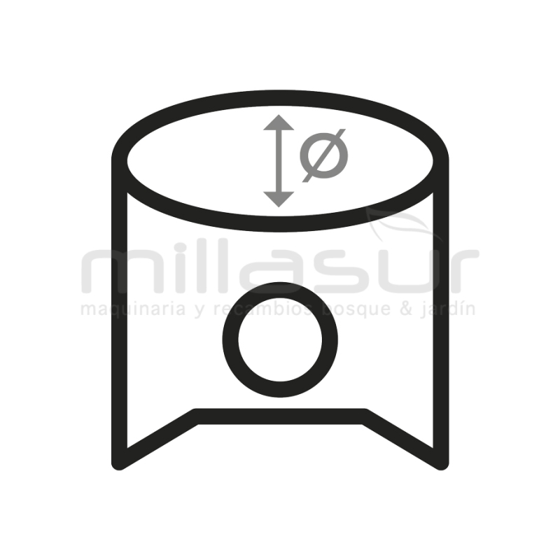 PISTÓN AIP HUSQVARNA 235 - motoscamaralweb.com