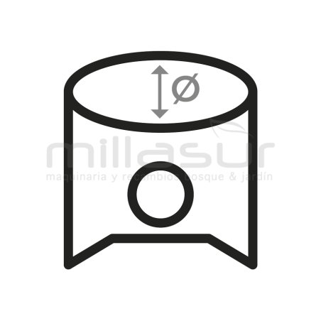 PISTÓN AIP HUSQVARNA 235 - motoscamaralweb.com