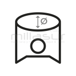 PISTÓN AIP MOTOSIERRA 2 - 33-4784 - motoscamaralweb.com