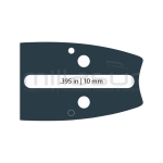 ESPADA ANOVA LAMINADA OLEOMAC - JONSERED 18 - 3/8 - .058 1.5mm - 68E - motoscamaralweb.com