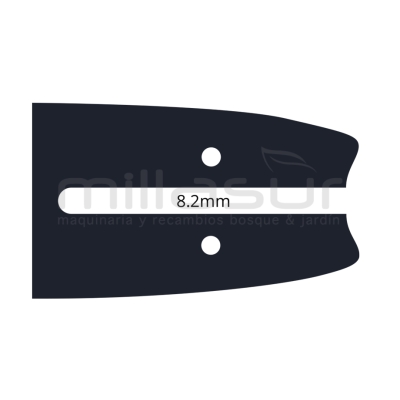 ESPADA ANOVA LAMINADA STIHL 16 - .325 - .063 1.6mm - 62E - SW 8.2mm - motoscamaralweb.com