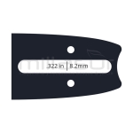 ESPADA ANOVA LAMINADA POULAN DOLMAR HUSQV 18 - 3/8BP - .050 1.3mm - 60E - motoscamaralweb.com